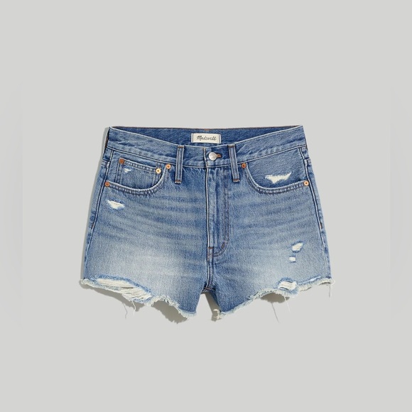 Madewell Relaxed Denim Shorts in Renfield Wash size 26 - Picture 5 of 15